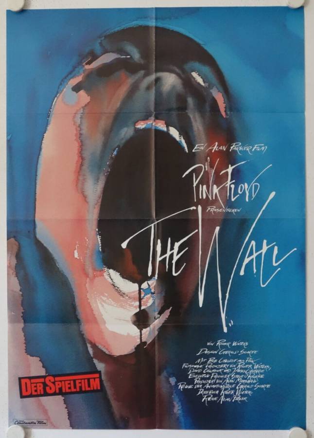 Pink Floyd The Wall original release german movie poster